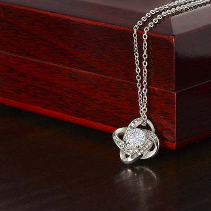 Heartfelt Love Knot Necklace